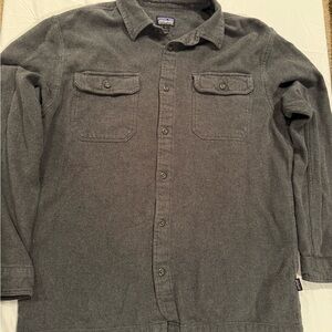 Patagonia Charcoal Organic Cotton Shirt